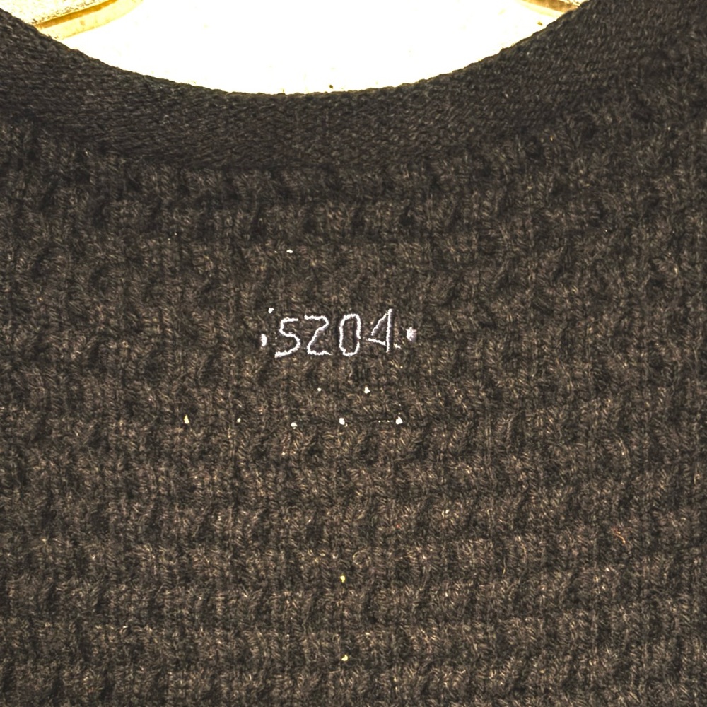Vintage G-Star Collision Cardigan by Raw Denim Cape Sweater Chunky Rare Size Med - Picture 5 of 5